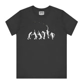 Evolution of Tennis Silhouette Graphic T-Shirt product